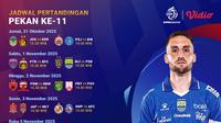 Jadwal Lengkap BRI Super League 2025/26 Pekan ke-11, Tayang Eksklusif di Vidio